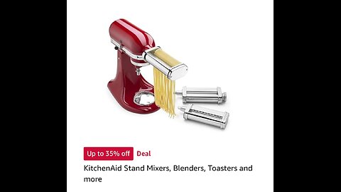 KitchenAid Stand Mixers, Blenders, Toasters and more