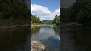 Go swimming! #fishing #campinglife #river #gauleyriver #hikingandcamping #nature #campingtrip