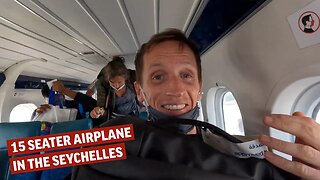 Flying to The Seychelles