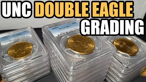Grading PCGS U.S. Gold Double Eagles - Practicing on UNC St. Gaudens & Liberty Head $20 Coins (PCGS)