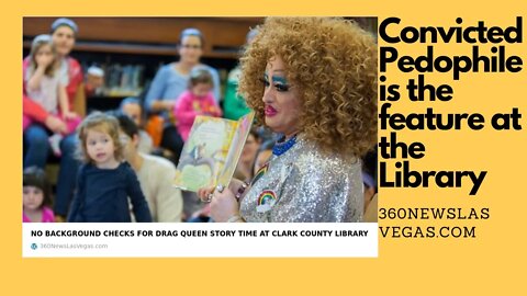 Libraries allow pedophile as the Drag Queen for Horror Story Hour