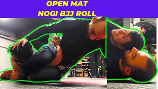Open Mat Roll + Arm Triangle & Footlock Troubleshoot With Dogan