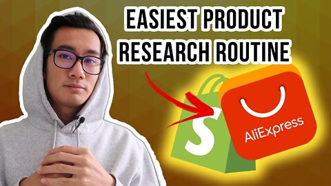 My SECRET Product Research Routine | AliExpress Shopify Product Research Methods