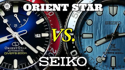 Can The Best of Orient Beat The Seiko Marine Master Reduced? Orient Star Diver Vs. Seiko Glacier MMR