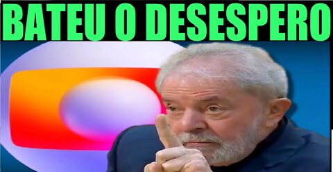 GLOBO NEWS DESESPERADA COM FIASCO DE LULA