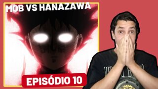 React Mob Psycho 100 Temporada 3 Episódio 10 | MOB VS HANAZAWA