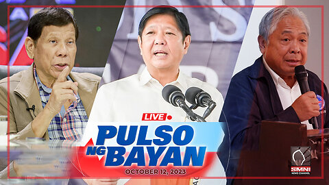 LIVE: Pulso ng Bayan kasama sina Admar Vilando at Jade Calabroso | October 12, 2023