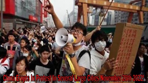 The Protest In China Live With World News Report Today November 27th 2022!