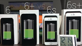 Battery Life: iPhone 6s vs iPhone 6s Plus vs iPhone 6 & 6 Plus