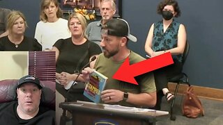 Dad STUNS School Board When He Reads Aloud DISGUSTING Book From School Library