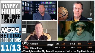 College Basketball Picks, Predictions and Odds | Happy Hour Tip-Off Show for November 14