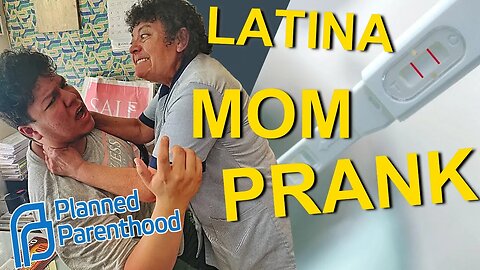 PREGNANCY PRANK ON LATINA MOM