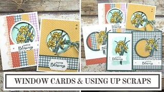 Daffodil Daydream (Stampin Up) Window Card Ideas