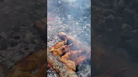 Camping in the Canadian Wilderness: Cooking Chicken Brochettes and Turkish Potatoes #canadiannature