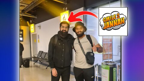 I Met Smile 2 Jannah In The Airport...