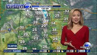 Denver will be cold early, then much warmer Wednesday afternoon