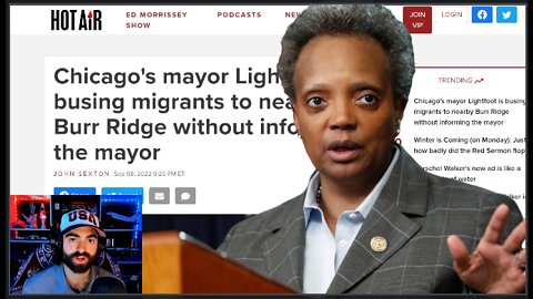 HYPOCRISY! Chicago Mayor Lightfoot BUSING MIGRANTS OUT OF TOWN! LOL