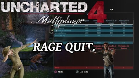 Uncharted 4 Multiplayer - Gameplay with Elena - King of Hill - Making the whole enemy team rage quit