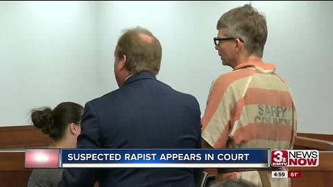 Suspected Sarpy county rapist appears in court