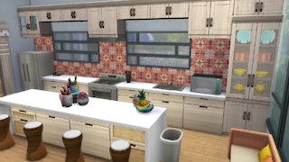 Island-Themed Kitchen Renovation? (Sims 4: Dream Home Decorator)