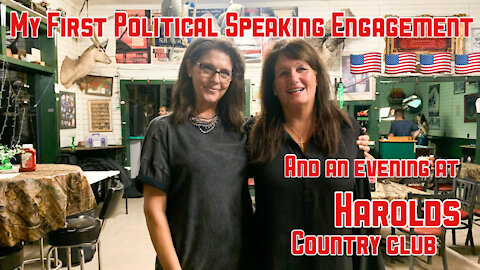 MY POLITICAL SPEAKING ENGAGEMENT & AN EVENING AT HAROLD’S COUNTRY CLUB YEMASSEE, SOUTH CAROLINA