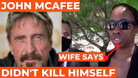 Janice McAfee, the Wife of John McAfee blames U.S. authorities for his death He didn't kill Himself