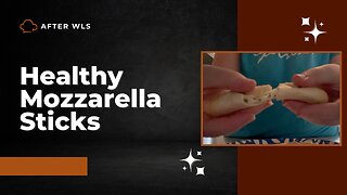Healthy Mozzarella Sticks