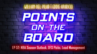 Points on the Board - NBA Season Outlook, DFS Picks, Load Management