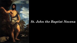 St John the Baptist Novena