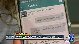 DIY bike stings: Colorado couple takes matters into their own hands after their bikes were stolen