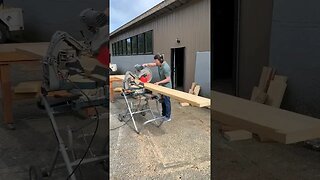 Building a Dining Table Pt. 1 #short #shorts #shortsvideo #shortvideo #woodworking #woodwork