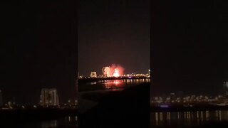 Happy new year!!! Lot of fireworks!! #dubai #trending #latest #fireworks #timelapse