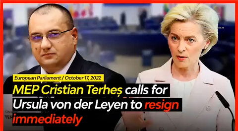 Cristian Terhes - Ursula Von Der Leyen doit immédiatement démissionner