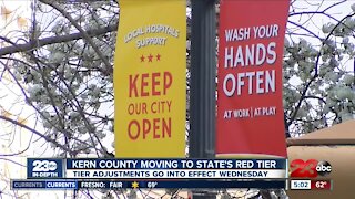 23ABC IN-DEPTH: Kern County moving to state's red tier, adjustments go into effect Wednesday