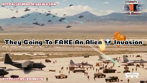 They Going To FAKE An Alien 👽 Invasion... #VishusTv 📺