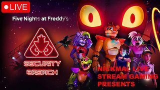 Searching For A Way Out! Five Nights at Freddy's Security Breach | Part 2 | LIVE STREAM