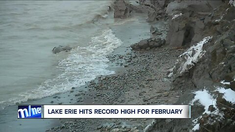 Erosion in Geneva-on-the-Lake erases 35 feet of shoreline in one week