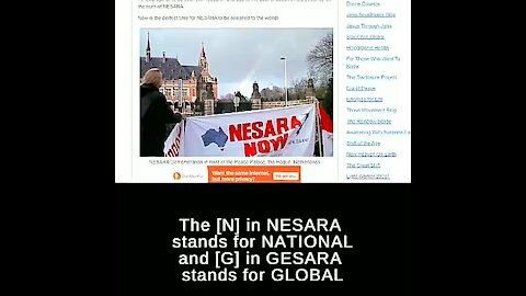 NESARA LAW to FREE THE WORLD!