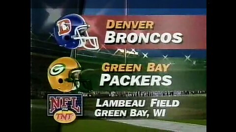 Broncos at Packers Tecmo Snes