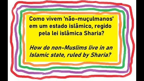 ISLAMISTA BRITÂNICO ENCORAJA HUMILHAÇÃO DOS "NÃO MUÇULMANOS" (KÁFIR)