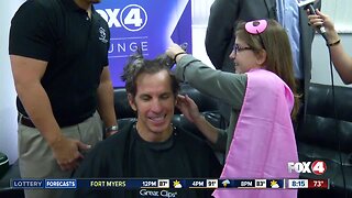 Fox 4's Patrick Nolan shaves his head on the air for Childhood Cancer Awareness