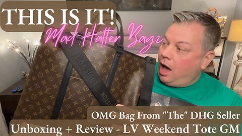 HUGE TOTE from "The" DHGATE Seller! LV WEEKEND TOTE GM