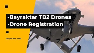 NATO Against Bayraktar TB2 Drone Purchases, Compulsory Drone Registration