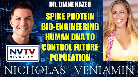 Diane Kazer Discusses Bio-Engineering DNA To Control Population with Nicholas Veniamin