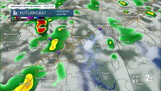 Storms stay in the Friday forecast