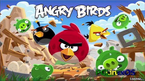 PCLinuxOS Android Angry birds