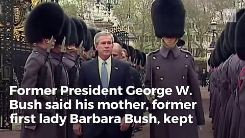 George W. Bush Reveals Hilarious Joke Barbara Told Days Before Her Death