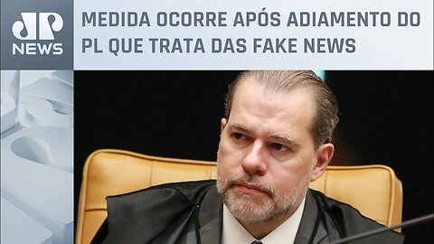 Dias Toffoli libera STF para julgar ação sobre redes sociais