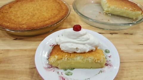 Impossible Pie - Super Easy - The Hillbilly Kitchen