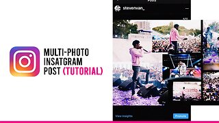How to Split Photos for Instagram! (Seamless Multi-Photo Tutorial)